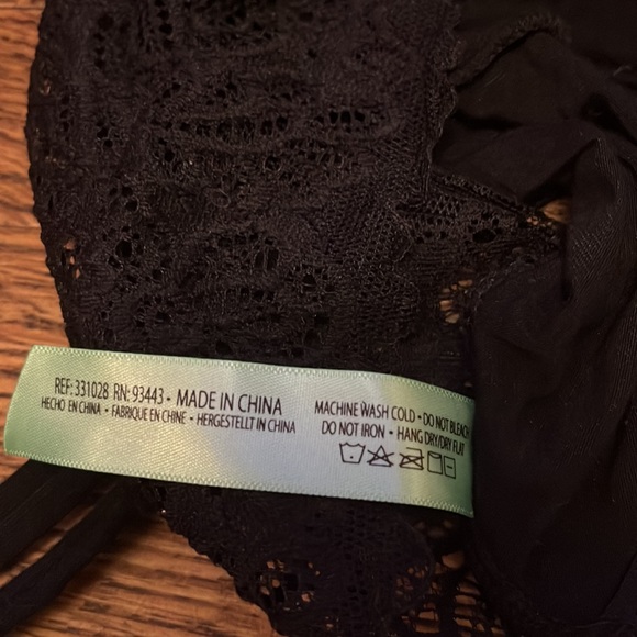 Unstructured Bralette with Back Lace - Picture 6 of 6